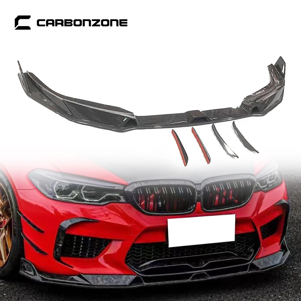 

Carbon Fiber Front Bumper Lip Spillters for BMW 5 Series G30 AE Style Diffuser Splitter Body Kit