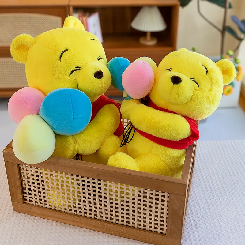 30 cm Anime Disney Ballon Winnie The Pooh Weiche Plüsch Spielzeug Pooh Bär Stofftier Puppen Kinder Kinder Kawaii Geburtstag geschenk