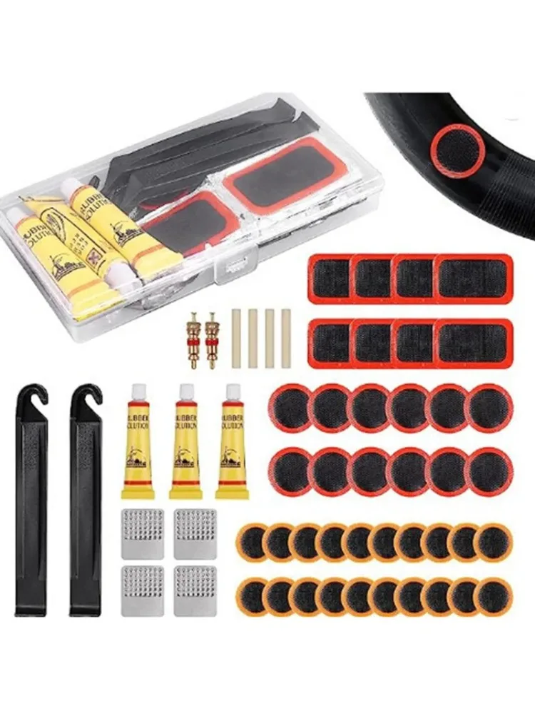 AliExpress NONE Portable Bicycle Inner Tube Puncture Repair Kit Rubber Patches for MTB Road Bike Cycling Emergency Accessories