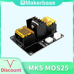 Makerbase MKS MOS25 3D printer parts heating-controller for heat bed extruder MOS module support big current 25A