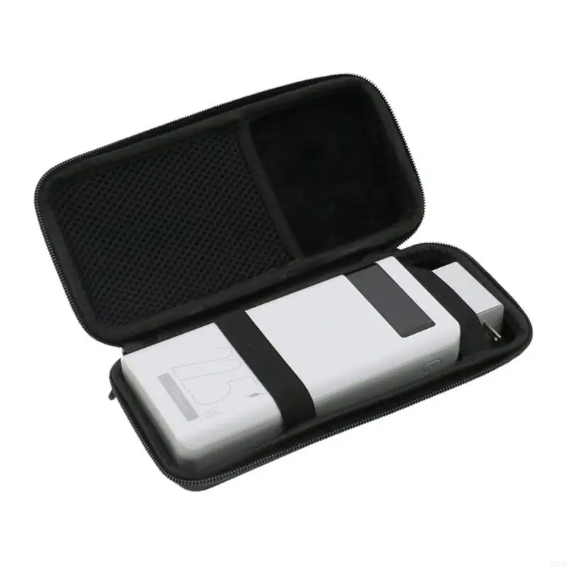HX6B Scratch Resistant Hard Box with Mesh Pocket Splashproof Storage Bag Shockproof