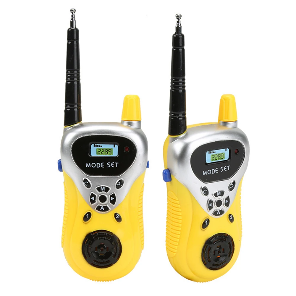 Portable Walkie Talkie LCD Screen Long Distance Communicator Toy for Children