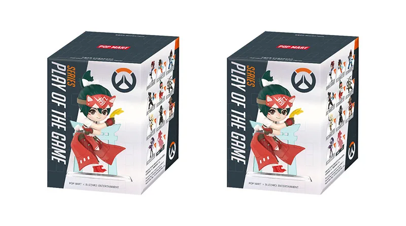 オーバーウォッチ ポップマート プレイ・オブ・ザ・ゲーム フィギュアセット POP MART（ポップマート） POP MART Overwatch Play of the Game