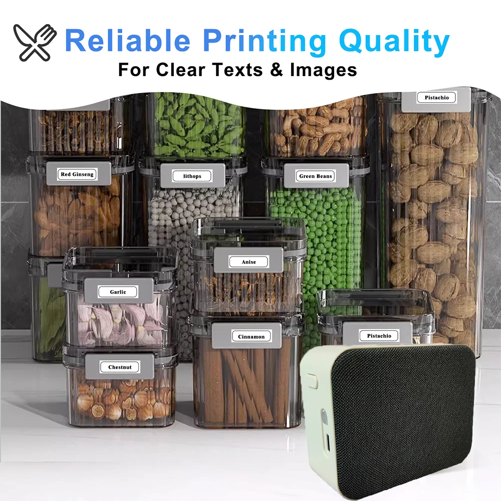 Marklife Bluetooth термопринтер портативный самоклеящийся принтер этикеток для школы, офиса, кухни, подарка/сделай сам, креатив/маркировка