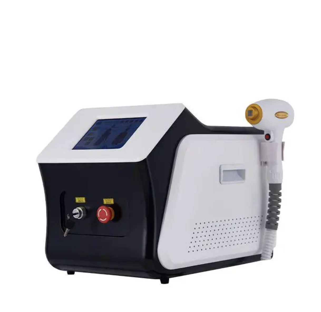 Portable Ice Cooling Diode Hair Removal Device, Triple-Wavelength 755/808/1064nm Painless Depilation with CE Certification