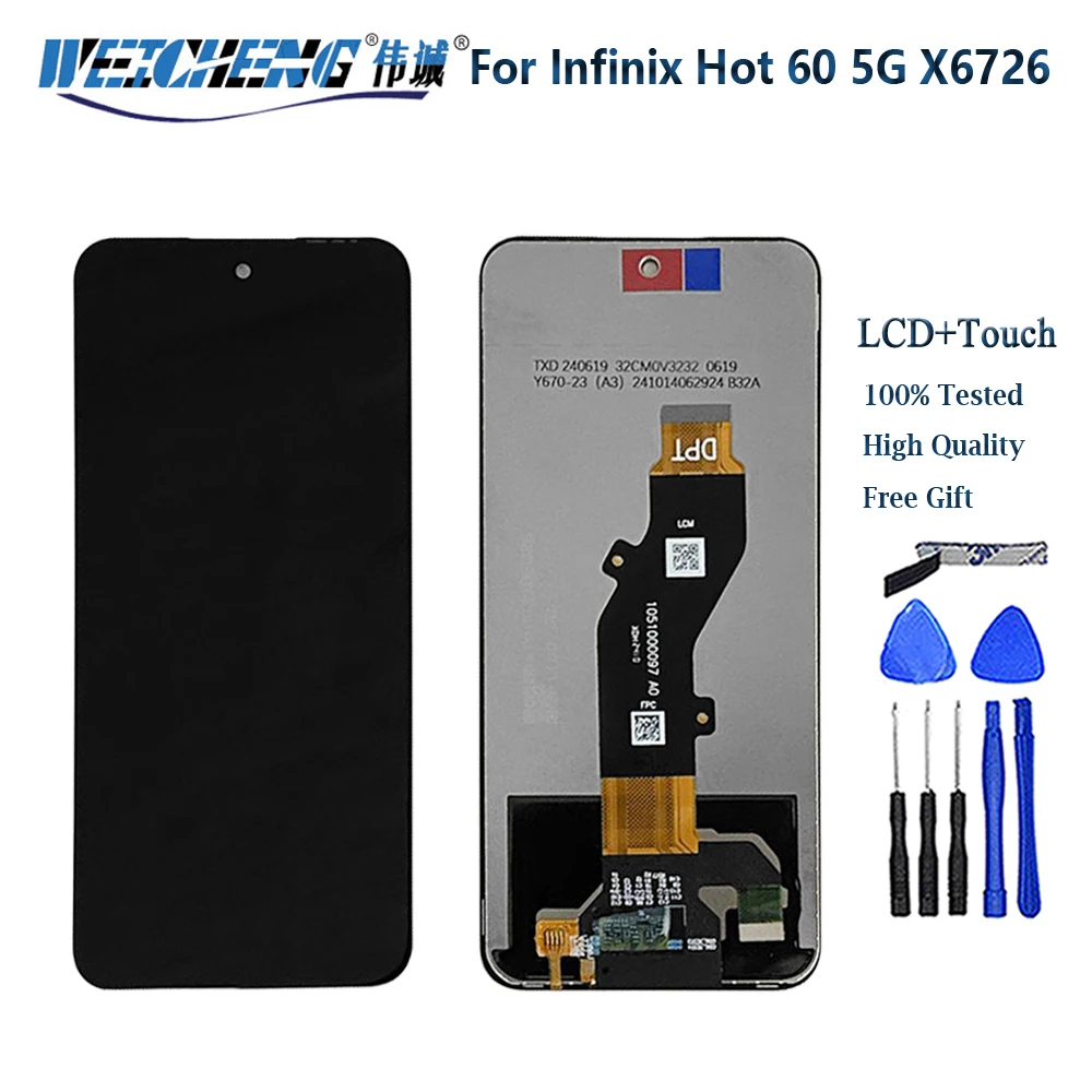Phone Accessories Display Board - Display Originale per Infinix Hot 60i