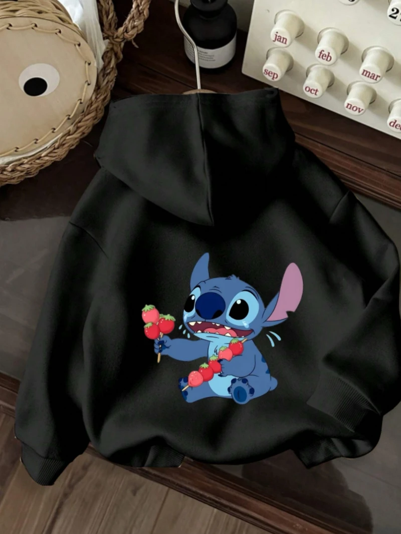 هوديي بنمط الرسوم المتحركة الفردية مناسب للارتداء اليومي. القماش مريح وناعم وقابل للغسل في الغسالة #2