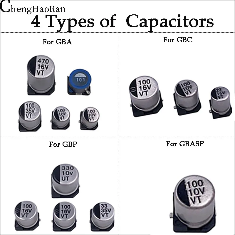 ChengHaoRan 1set For Brand Inductor GBA GBC GBP GBASPGBA Gam