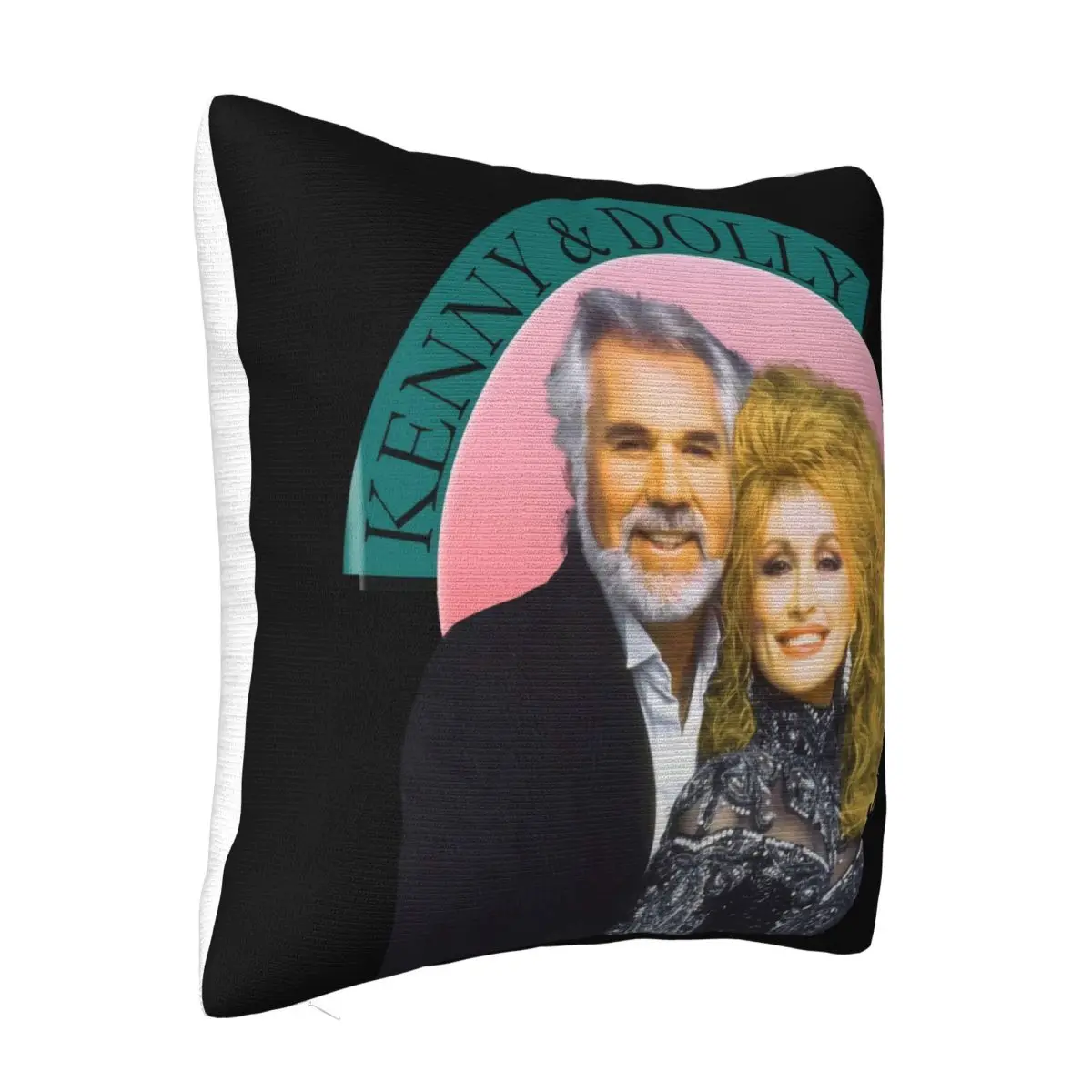 Vintage 1990 Kenny Rogers Dolly Parton Men's Atmungsaktives Reprint S'4Xl Ab28 Women Men Pillow Case