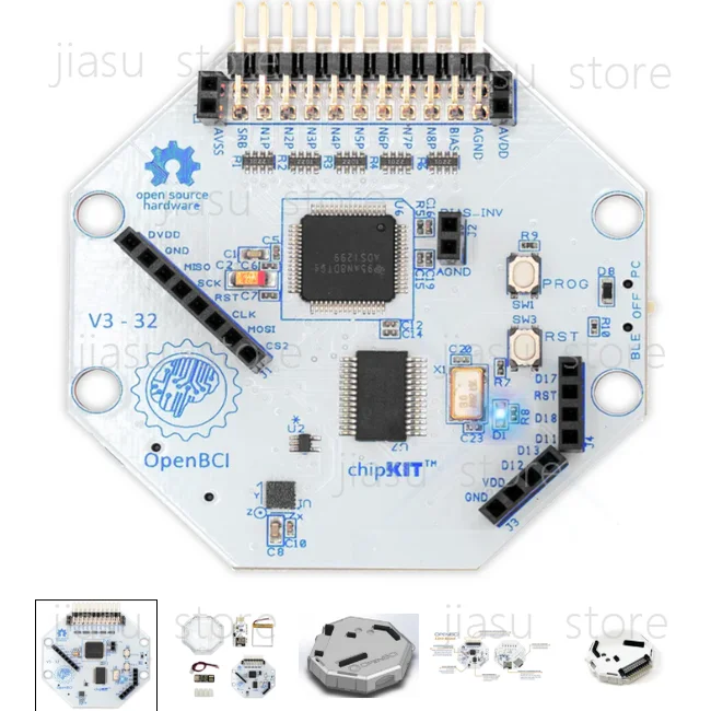 OpenBCI V3 Open Source Arduino EEG Module-16ch Channel-Official Wireless Edition WIFI Edition
