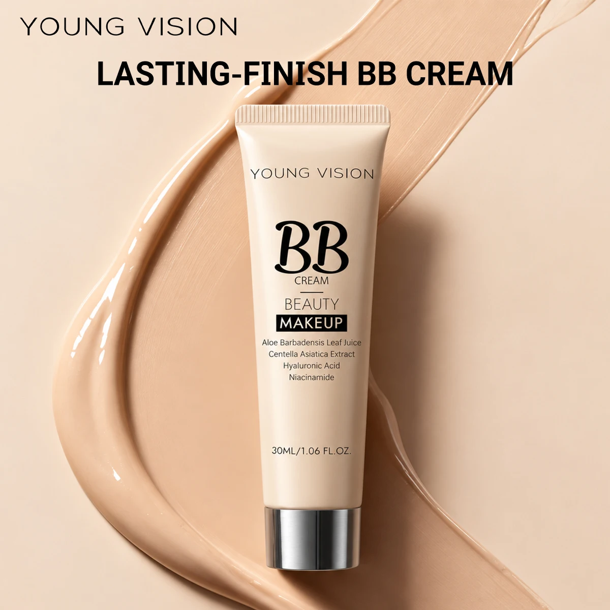 6-Color Optional Concealer BB Cream 30ml Natural Facial Concealer Primer Liquid Foundation