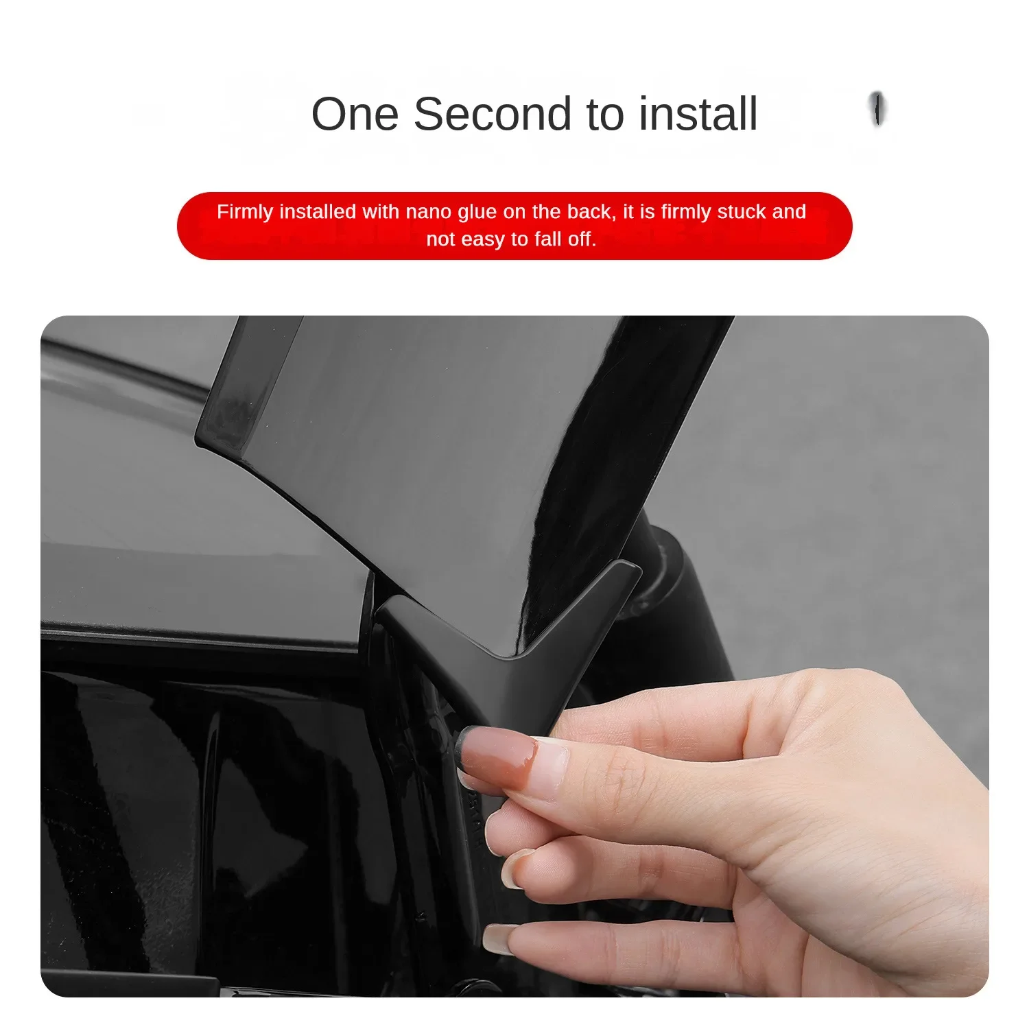 Cubierta protectora anticolisión para puerta trasera de Tesla, accesorios de TPE, piezas M3H, nuevo Modelo 3 Highland 2024