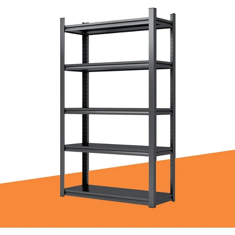 

Adjustable Metal Shelf Storage Units,Heavy Duty Shelves for Storage,Metal Shelves Rack Warehouse Industrial Storage