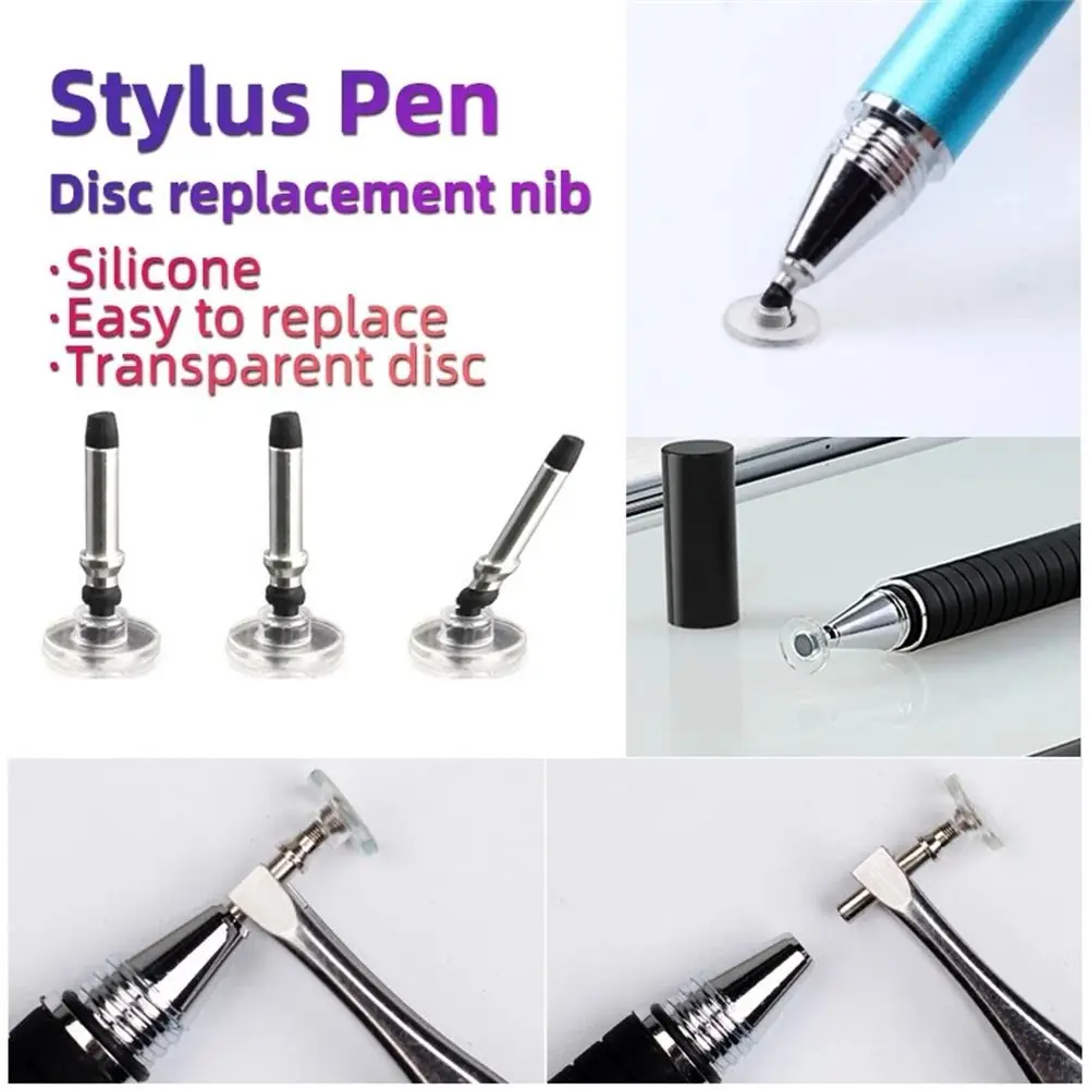 Laptop Tablet Stylus Head Touch Pen Tip Cloth Head Drawing Stylus Pen Tips Tablet Pen Tips Stylus Nibs Screen Pen Head