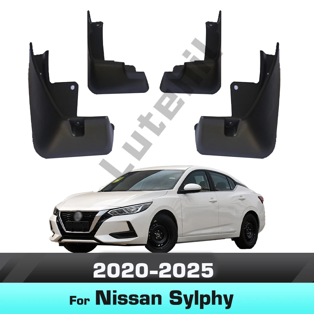 

For Nissan Sylphy 2020 2021 2022 2023 2024 2025 Fender Mudflaps Splash Guards Mudguards Mud Flaps car Accessories