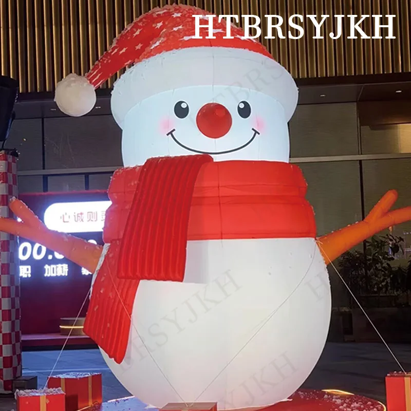 

Inflatable snowman Air model cartoon snowman Christmas Festival Christmas outdoor decoration props