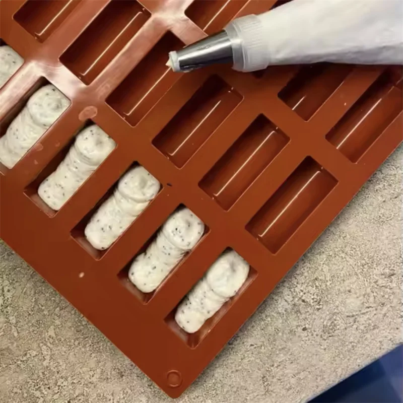 30 Holes Silicone Cake Mold Chocolate Desserts Cakes Mould Candy Bakeware Molds Mini Cake Pan DIY Cake Baking Decorating Tools