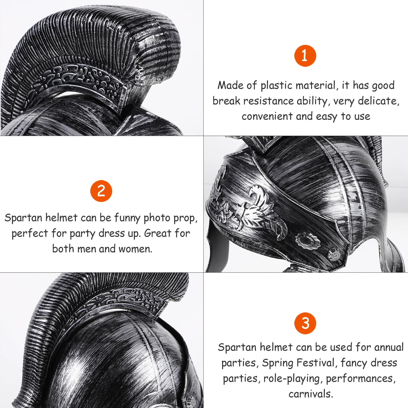 Disfraz de guerrero romano para adultos y hombres, tocado de soldado Medieval, accesorio para fotografía de fiesta de Carnaval