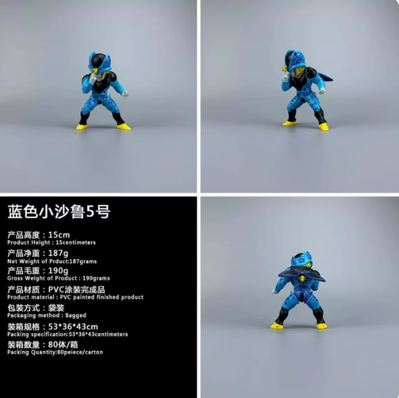 Dragon Ball Gk Action Figure Blue Cell Jr Pvc Painted Collectible Model Ornament Anime Periphery Gift For Anime Collectors view 6