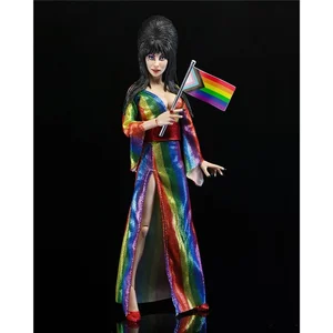 100% Original NECA 57200 Elvira Dunkler Liebhaber auf Regenbogenaktion Abbildung 18 cm Anime Model Doll Charakter 12 Hauptverkäufe Elvira - №11