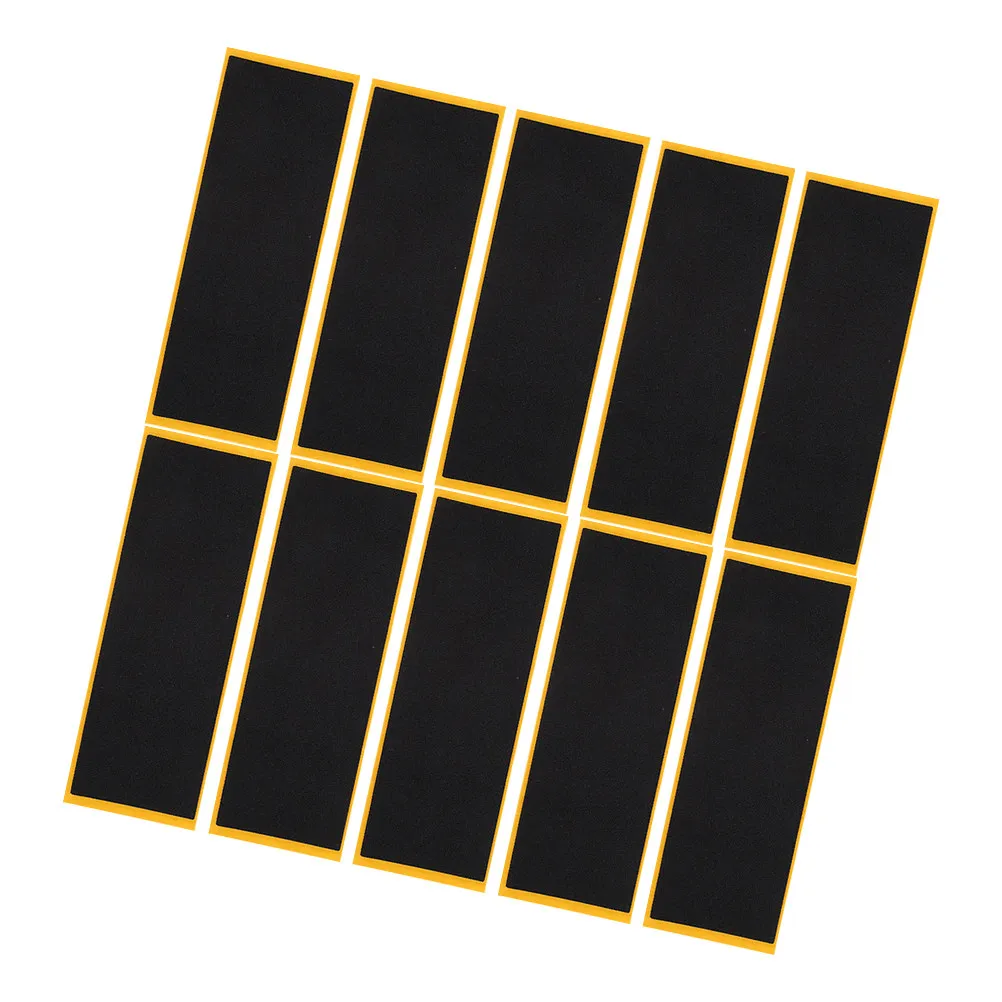 

10 шт. противоскользящие ленты из пеноматериала для фингерборда, скейтборда, антискользящая лента для фингер-скейта, аксессуары для фингерборда