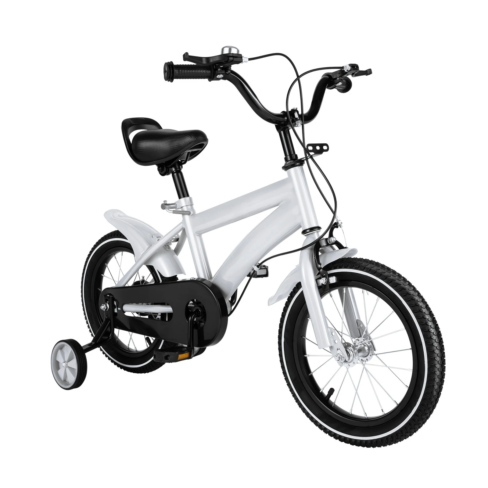 14 Inch Kids Bike Upgraded Kids' Bicycles with Training Wheels Children's Bicycle for 3-6 Years Old Adjustable Height