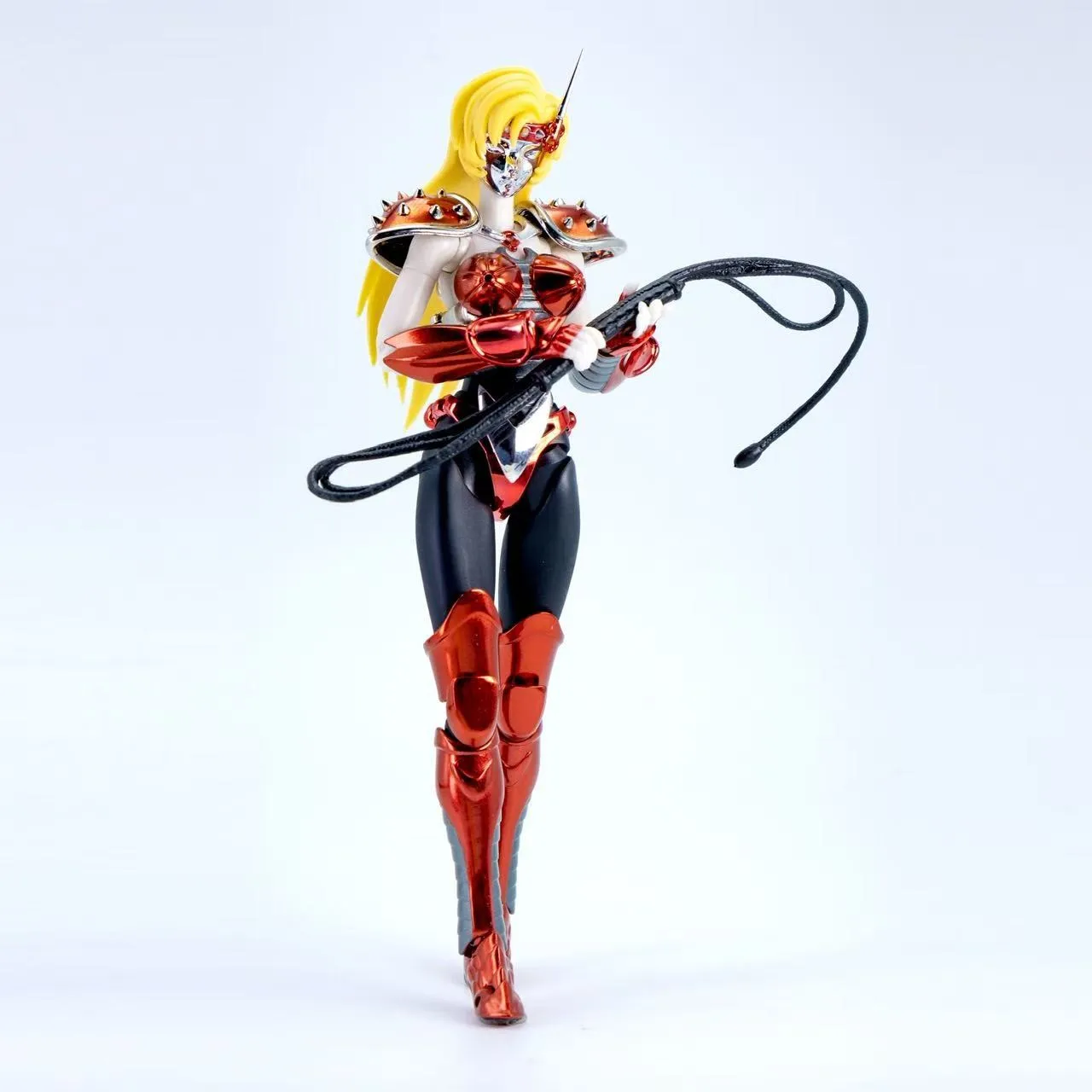 ฟิกเกอร์สะสม โทนี่ ไนท์ ซีเอ็นเอ็ม รุ่น Myth Cloth Ex Red Variant Chameleon Junebronze Knights Of The Zodiac ของเล่นสะสม ของขวัญ