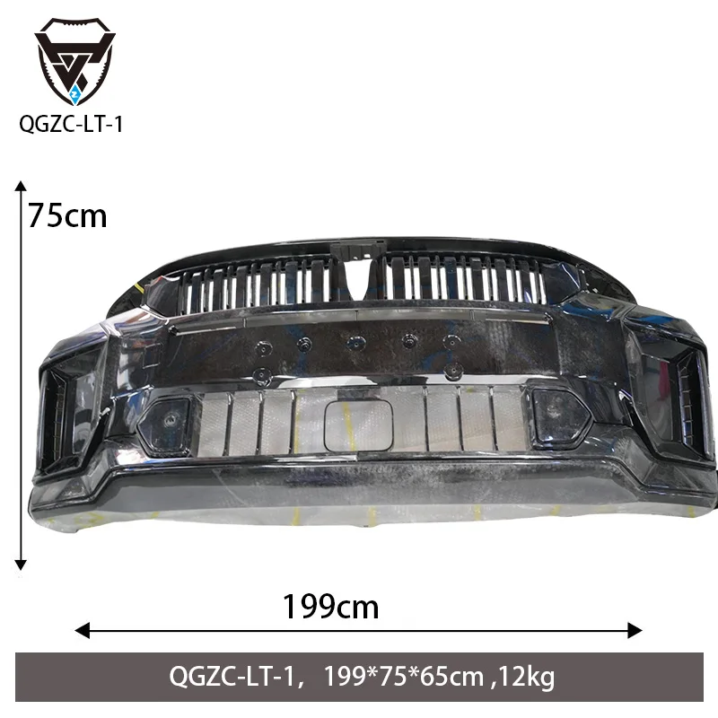 Front Bumper Assembly Suitable for the Black Dongfeng Voyah Model