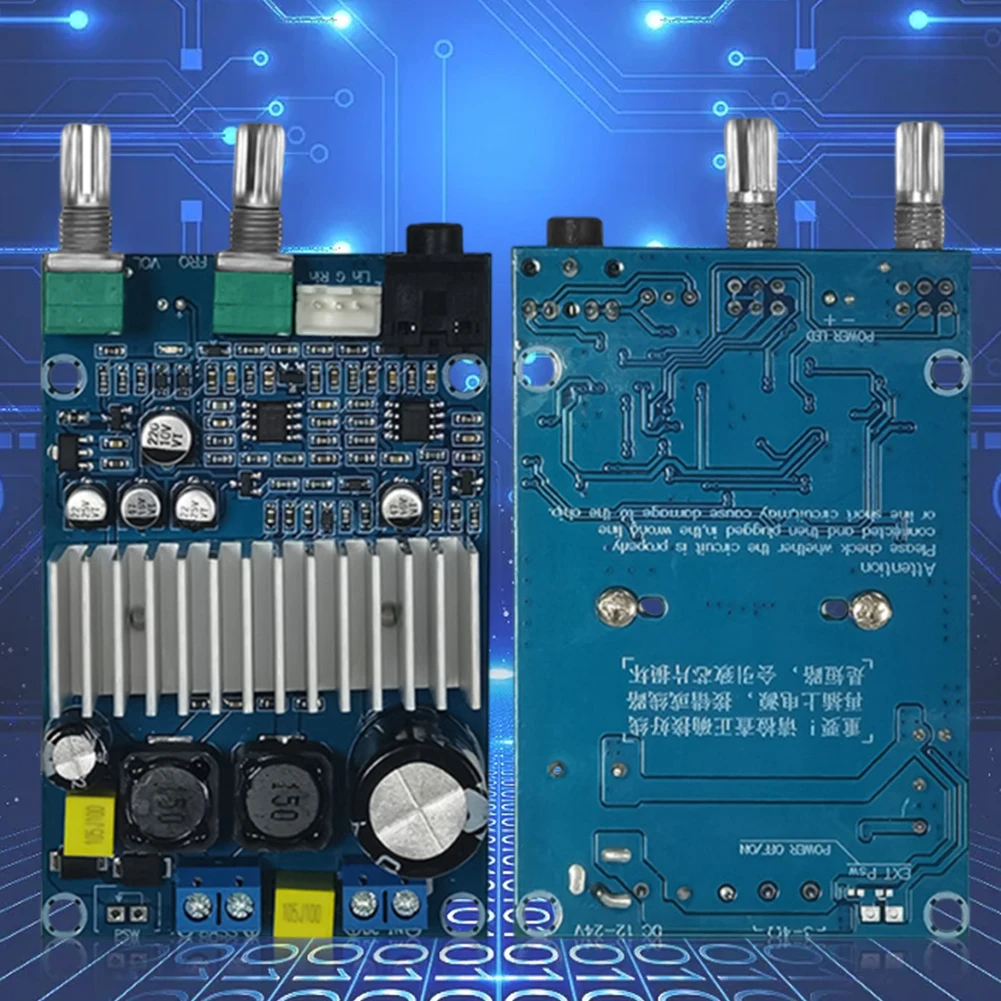 TPA3116 Subwoofer Amplificateur Conseil TPA3116wiches Audio Amp Home Cinéma Mini Amp 100W Basse Sortie DC12-24V