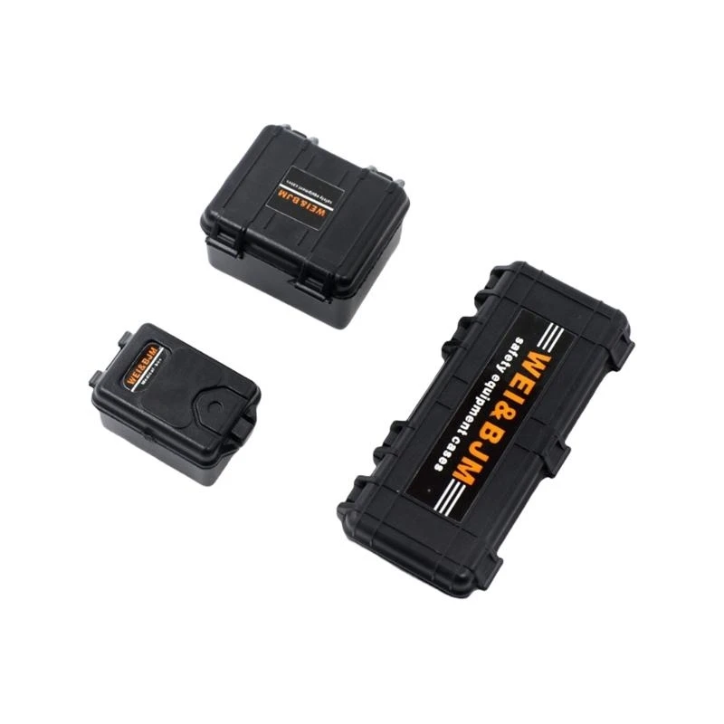 

Model Car Replacement Part Equipment Case for 1:10 Remote Truck Car Trunk