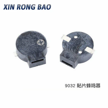 10pcs/lot SMD 9032 9.0x3.2MM Passive Buzzer Magnetic DC 2V-4V Anti-lost Buzzer 9.0*3.2MM Loudspeaker For Arduino Electro Kit