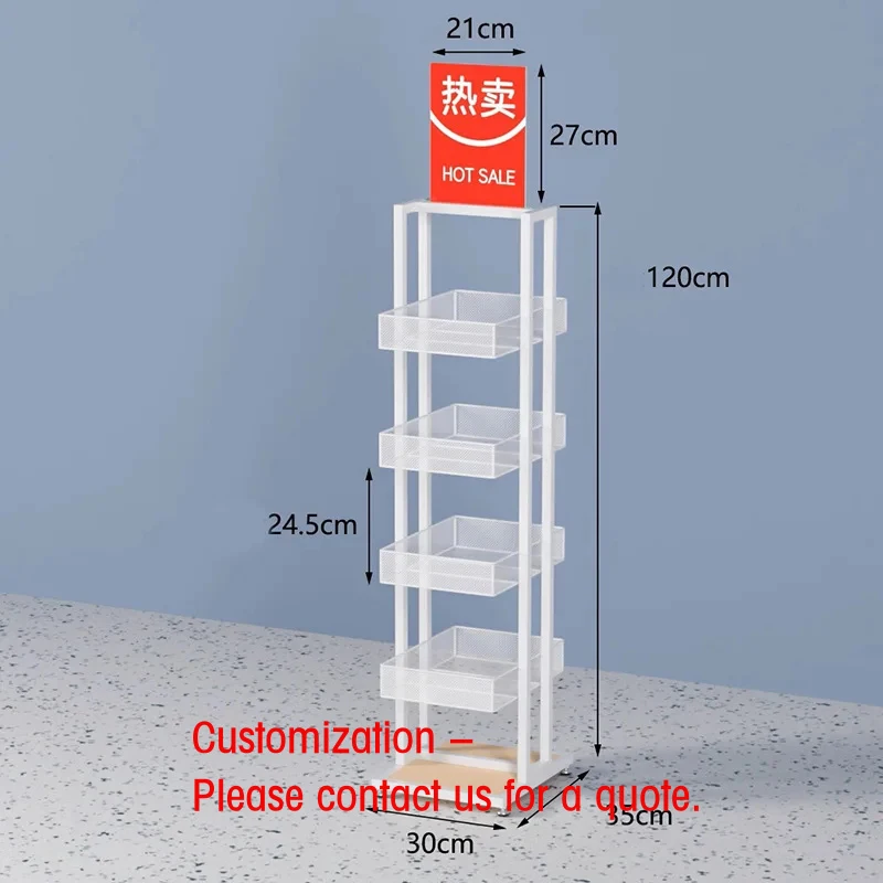 

custom.Portable Custom Electronic Display Rack Stand Grocery Modern Metal Rack Snack Food Drink Bottle Phone Acces