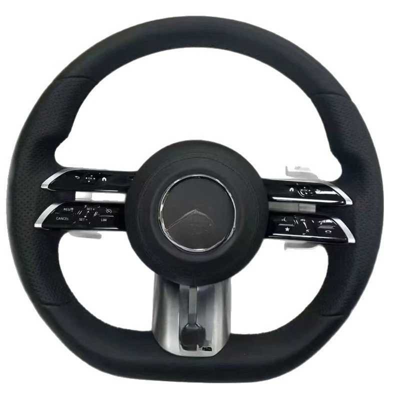 

Suitable for Mercedes-Benz Dragonfly AMG style steering wheel assembly leather steering wheel carbon fiber steering wheel