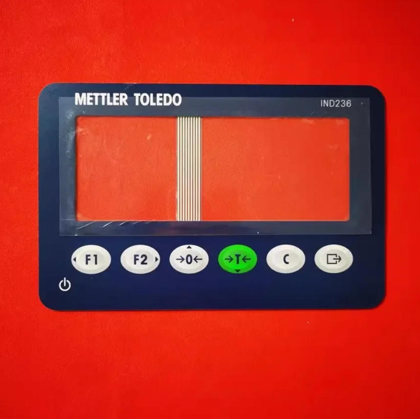 Compatible Replacement Touch Membrane Keypad for METTLER TOLEDO IND236 ICS241 IND231 IND780