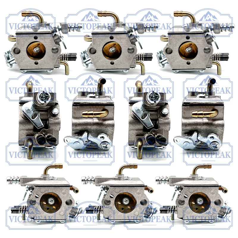 Garden Tool Parts Accessories Automatic Chainsaw Carburetor with Copper Elbow for Chinese Chain Saw 45cc 52cc 58cc