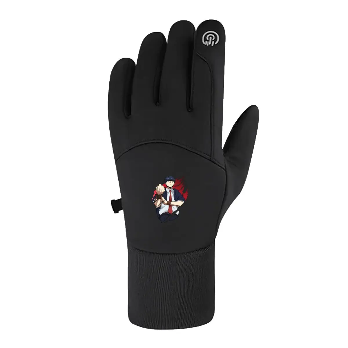 

Аниме Герой Манга - Стильный, Punch - Готовый персонаж Art Design Мужские зимние согревающие зимние велосипедные перчатки Touch