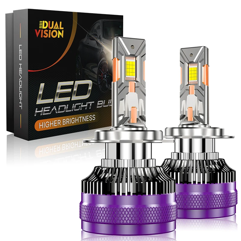 Dualvision H7 H11 LED Car light bulb Canbus 9084 CSP 300W 30000LM Headlamps H4 H1 HB3 HB4 9005 9006 H9 H8 9012 Hir2 Car light