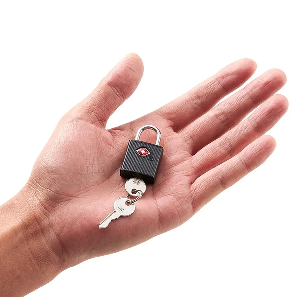 Przenośny zamek TSA na bagaż z 2 kluczami, zamek antykradzieżowy do bagażu, szafek, na podróże