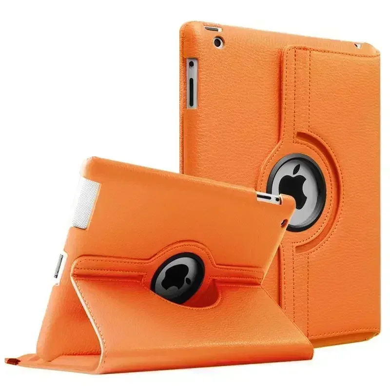 For iPad 2 3 4 Case 360 Rotating Stand Tablet Cover For iPad Air 1 2 3 4 5 10.9 Pro 11 9.7 5th 6th 10.2 7th 8th 9th 10th Cases