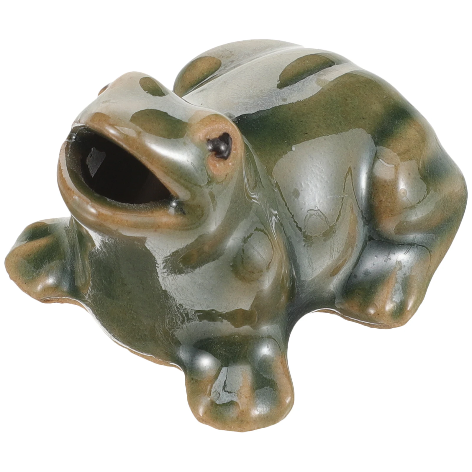 

Water Circulation Ceramic Fountain Frog Decorative Fountain for Yard Garden Balcony Outdoor Landscape Frog Courtyard Decor