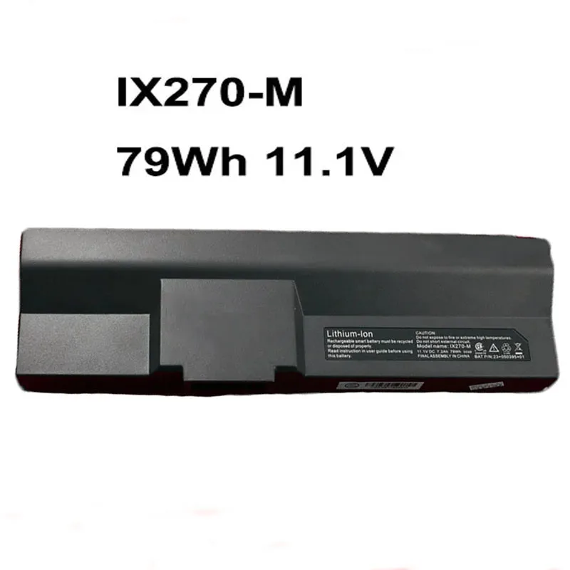 IX270-M 79Wh 11.1V Laptop Battery For Itronix GoBook XR-1 IX270 IX270-010 GD8000 23+050395+02 23+050395+01