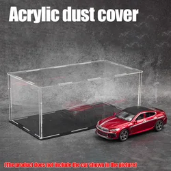 Car Model Toys Storage Box Acrylic Transparent Dustproof Box Car Model Toy Display Boxes Collection Gifts Case 1/18 1/24