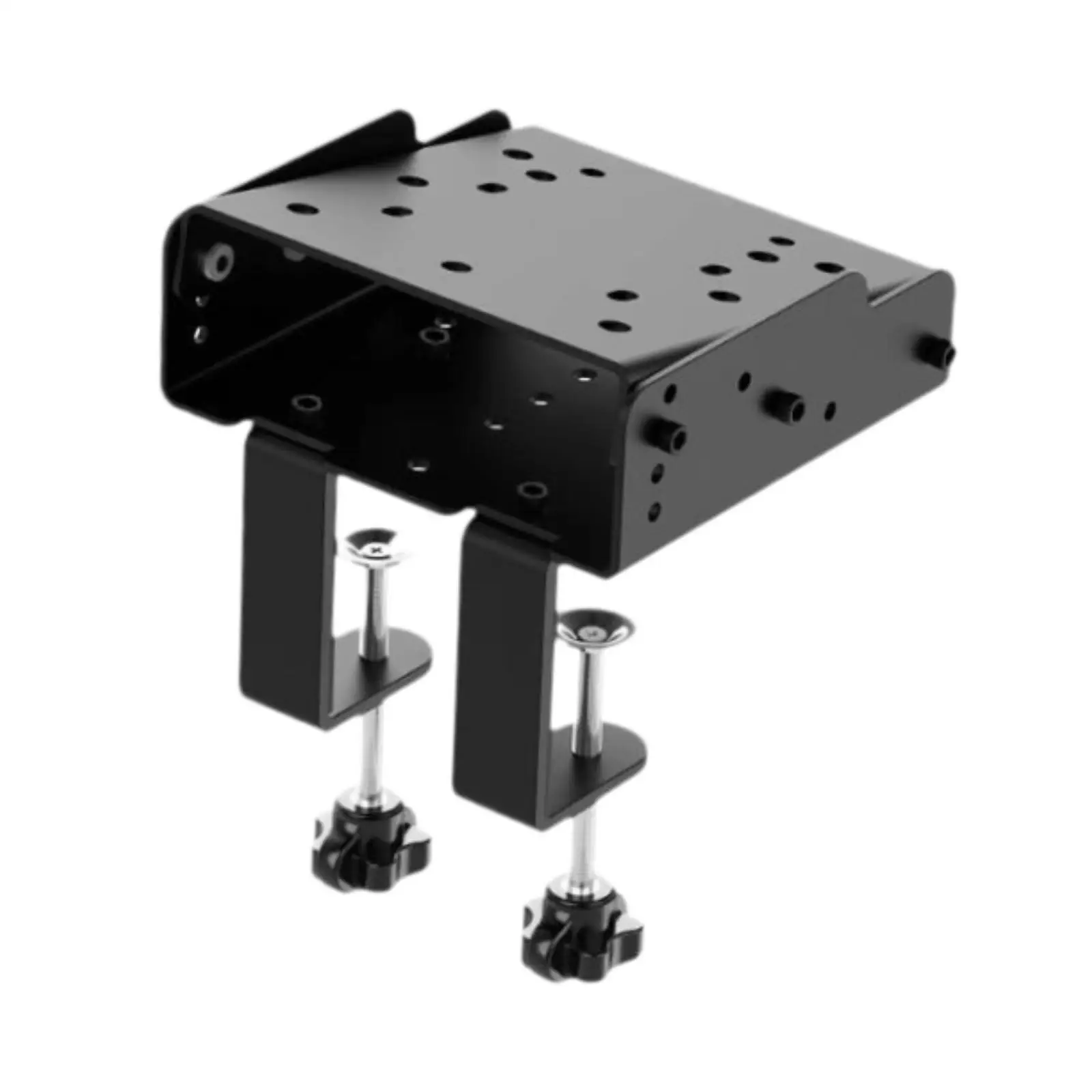 

Game Steering Wheel Desktop Bracket Adjustable Clamp for up to 7 cm Desktops Professional Stable Easy Installation Desk Mount