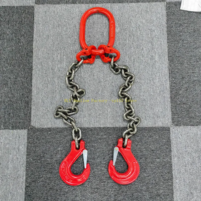 Double Hook Lifting Chain Rigging Mould Double Chain Hook Driving Crane