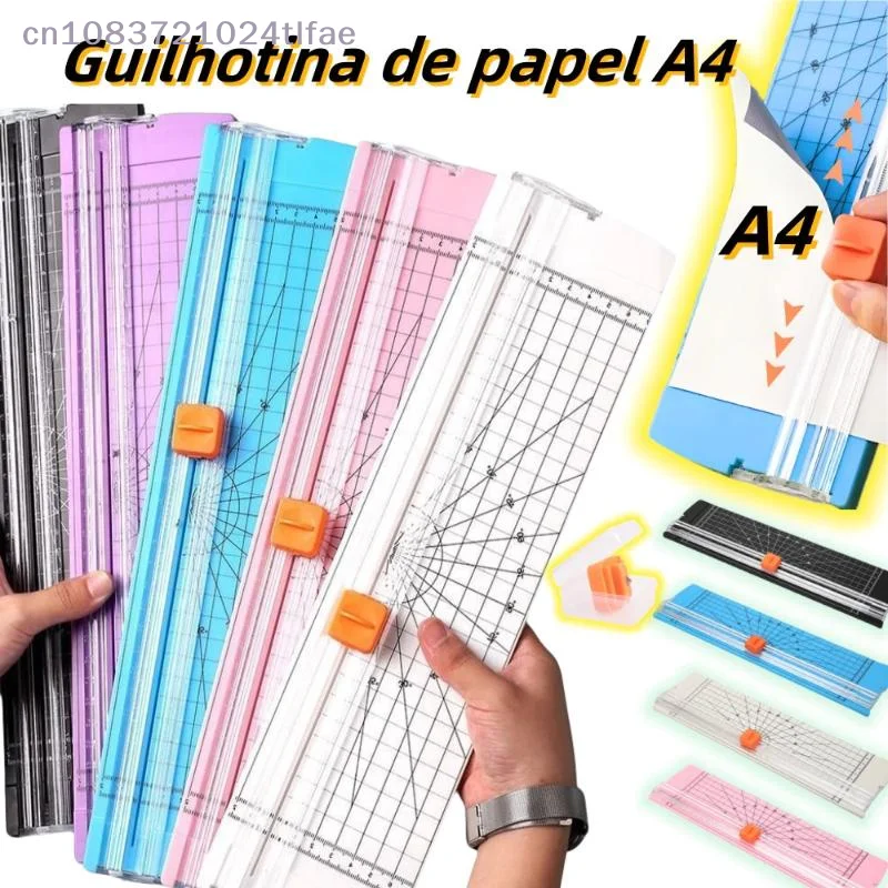 {YY30} Double Sided Cutting A4 Paper Cutter Small Mini Paper Cutter Student Hand Made Ledger Cutting Photo