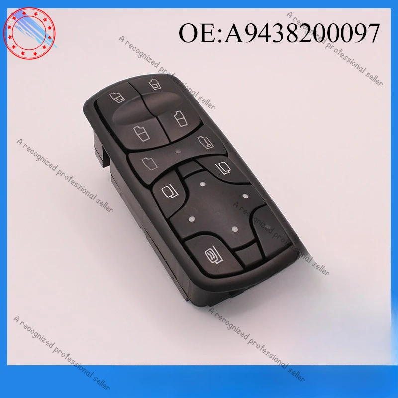 

A9438200097 Suitable for Mercedes-Benz truck parts Electric window glass lifter switch Auto parts