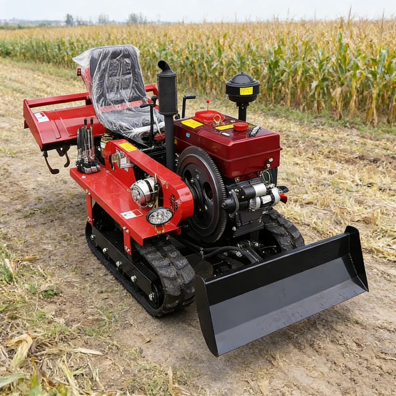 Tracteur sur chenilles multifo - Tractor Backhoe avis et prix