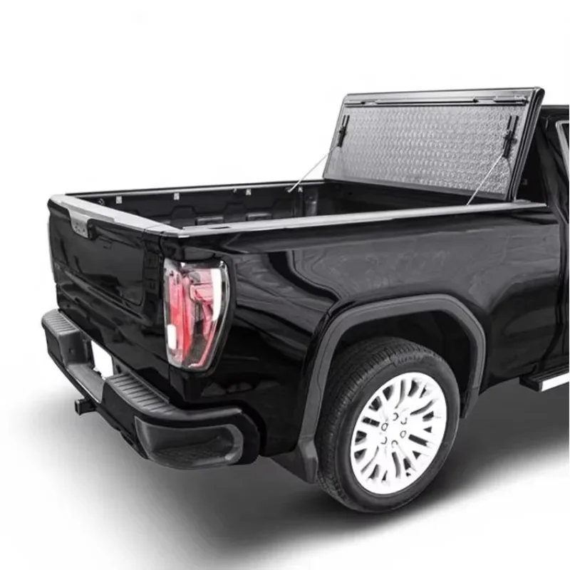 

Custom Roll Bars Trucks Hard Folding Tonneau Pick Up Truck Bed Cover for Tundra 5.5" Bed