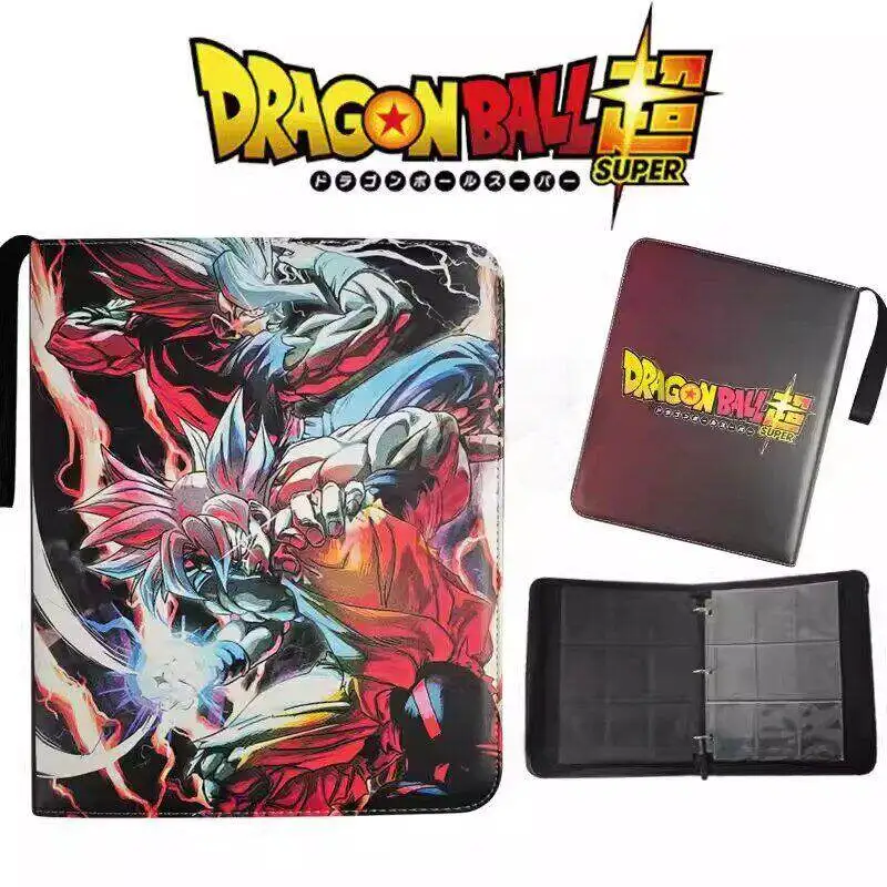 

Dragon Ball 400-900 Card Album Storage Book Loose Pages Nine Grids Small Cards Comic Anime Collection Book Pack Collectible Gift