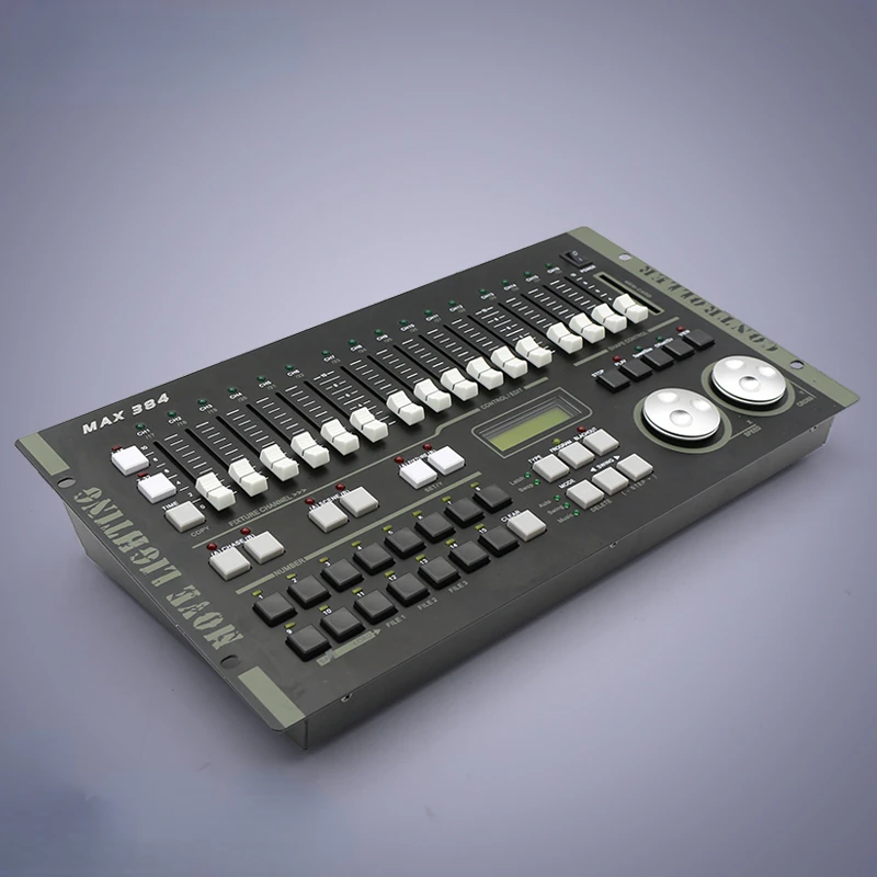 Stage Light Max 384 Dmx 512 Console  Lighting Controller Perfect For Event Lighting